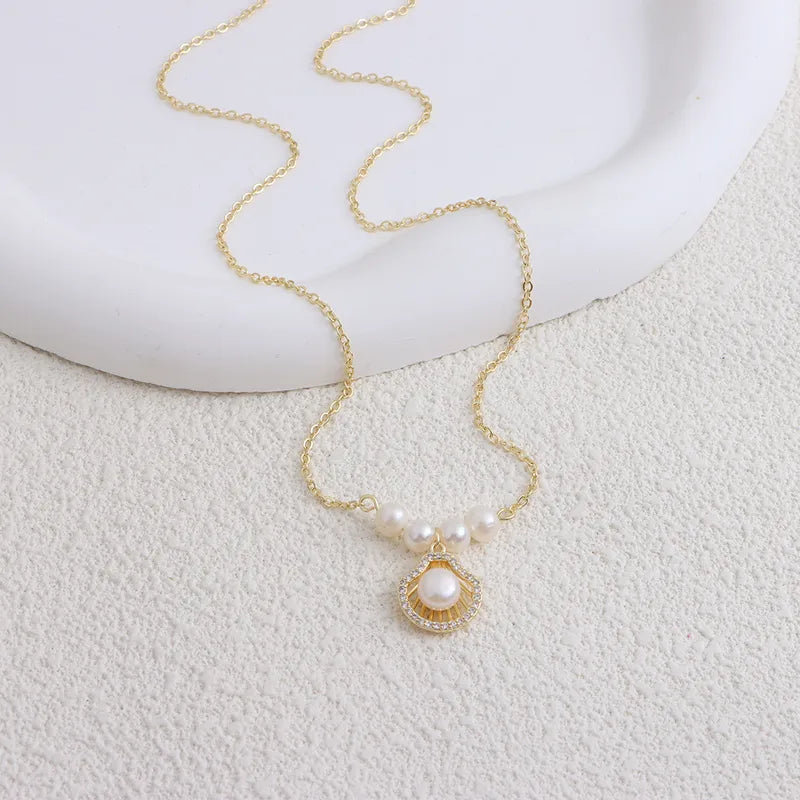 pearl shell necklaces