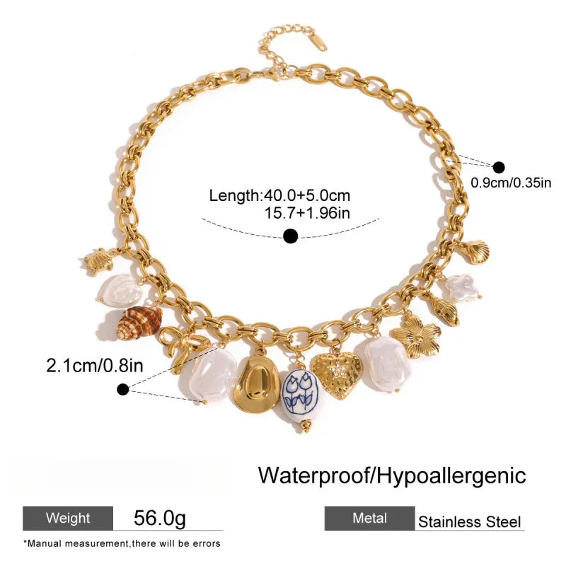 shell necklaces for women