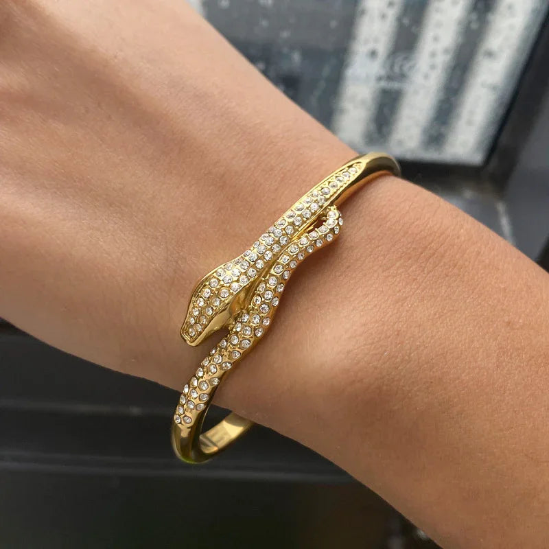 18k gold bangle bracelets