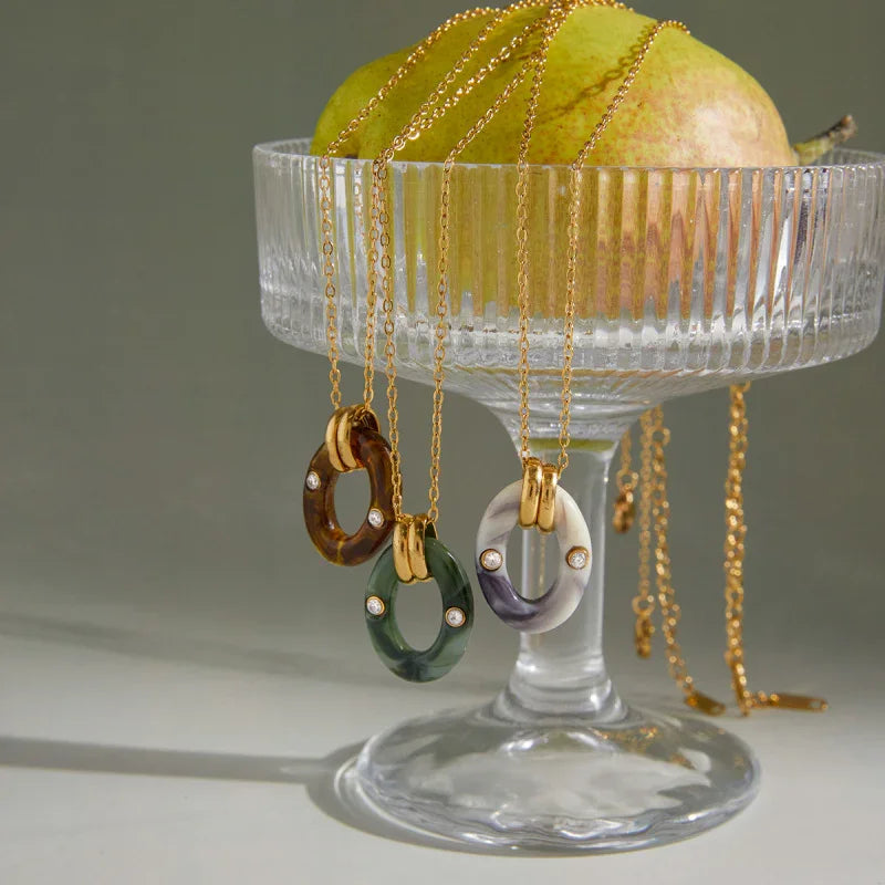18k necklace gold