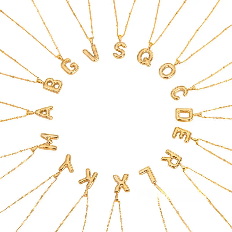 initial necklaces
