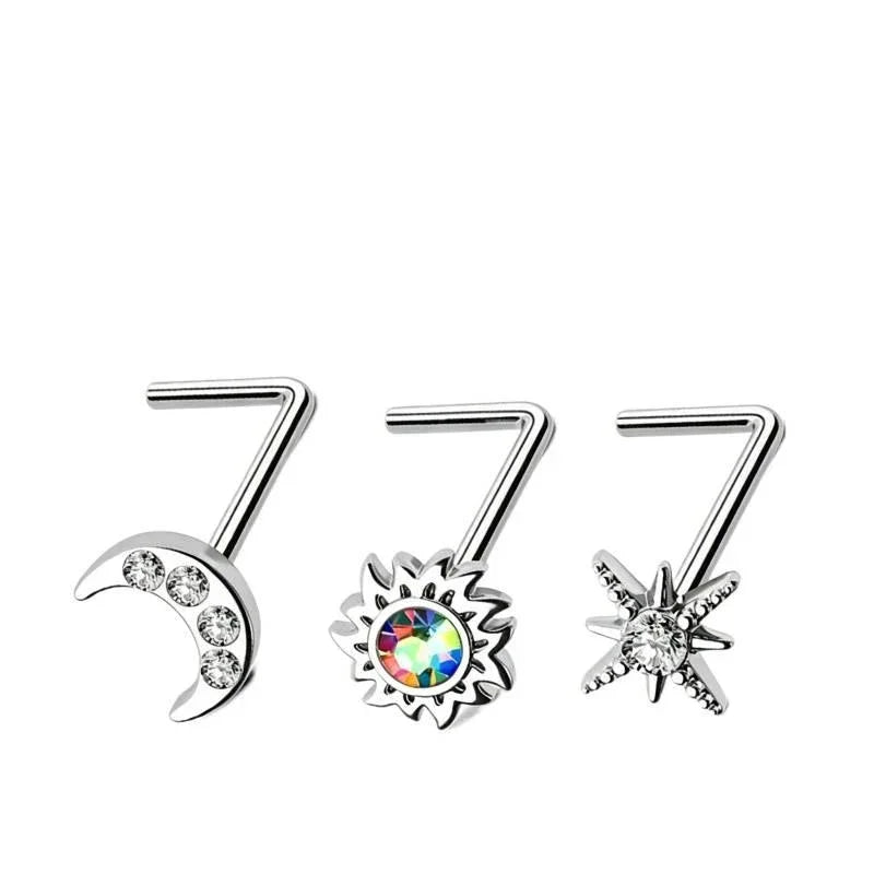 316l stainless steel nose studs