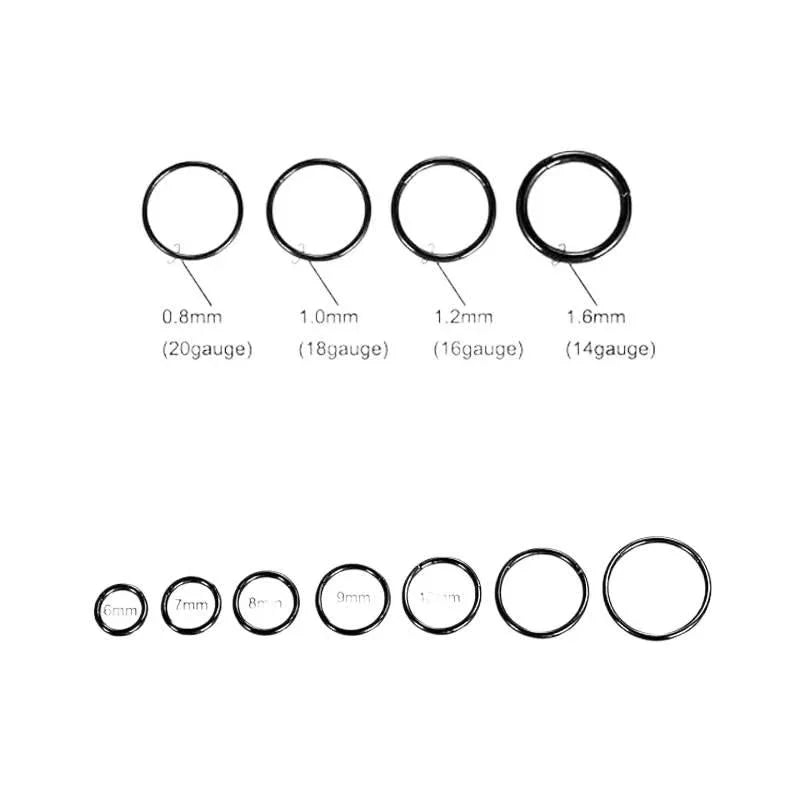 316l surgical steel nose stud