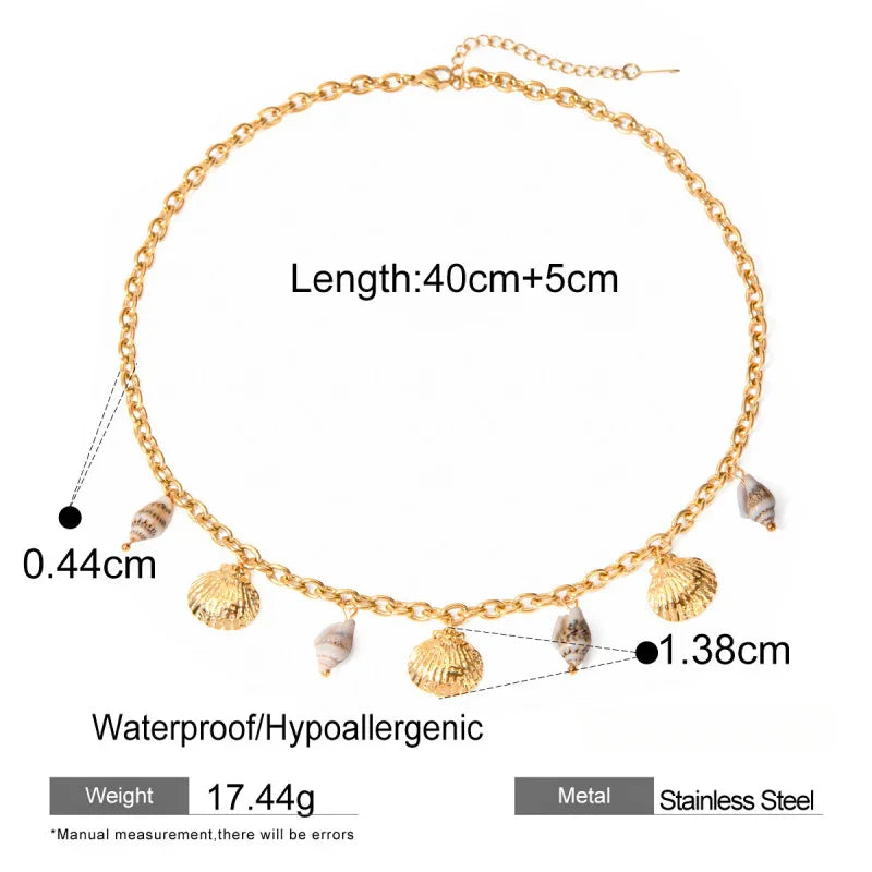 shell necklaces for women
