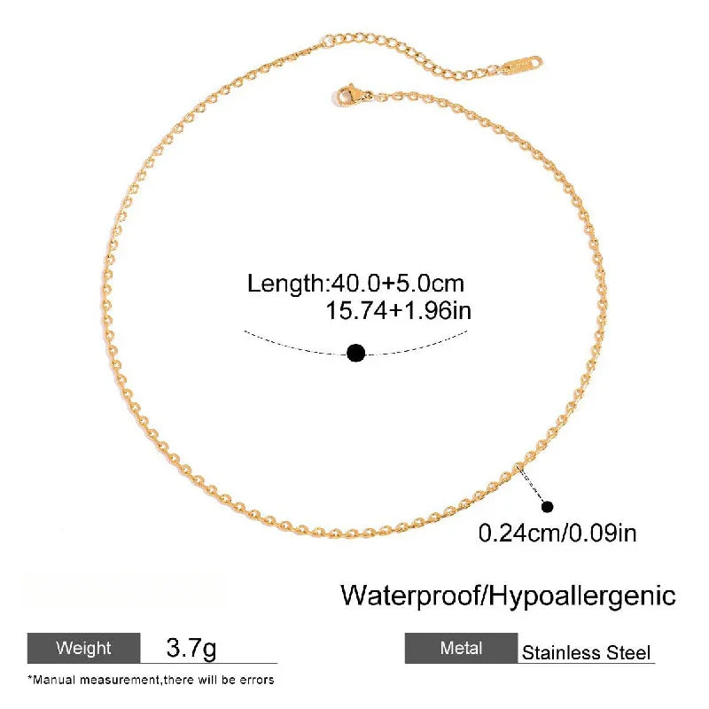 paperclip necklaces for women