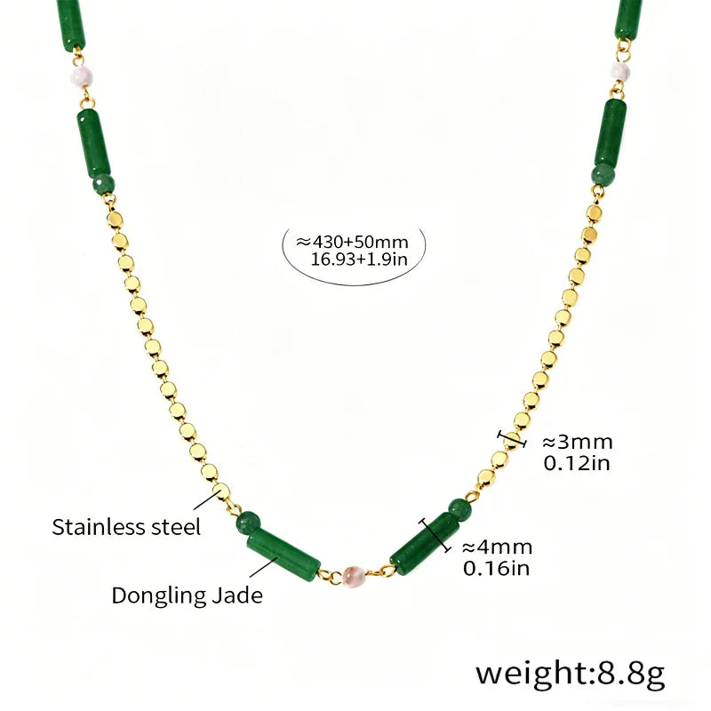 colorful beaded necklaces