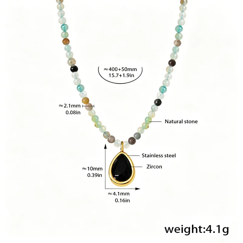 colorful beaded necklaces
