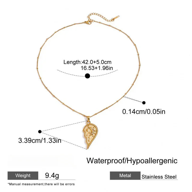 heart pendants necklaces