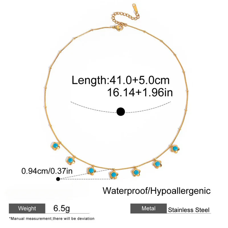 zircon jewelry necklace