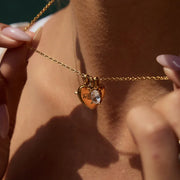Metal necklace Pendant