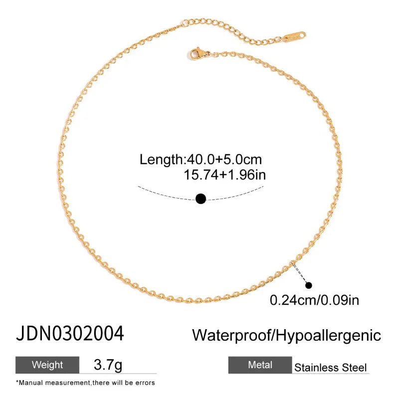Zircon Snake Necklace With A Light Luxury And High-End Feel