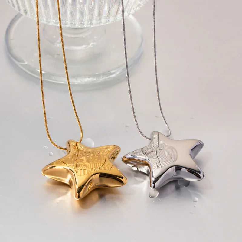 Stainless Steel Pendant Necklace