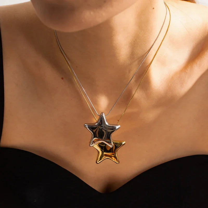 Stainless Steel Pendant Necklace