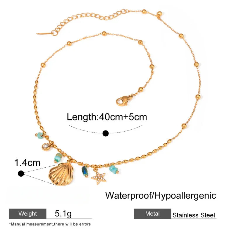 shell necklaces for women