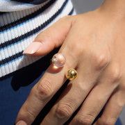 adjustable gold ring for girl
