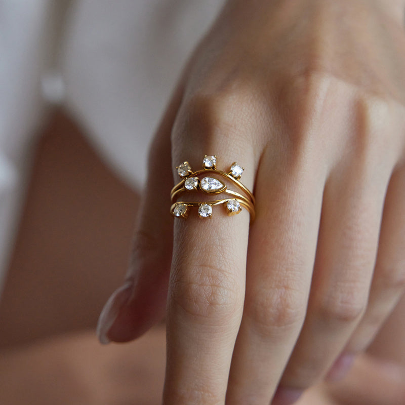 american diamond ring for girl