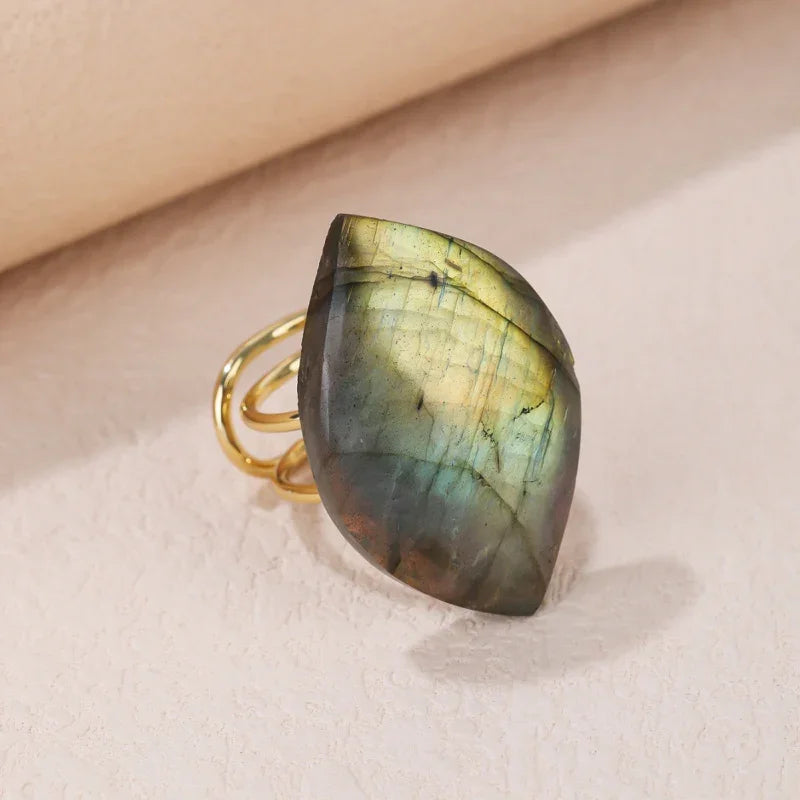 antique crystal rings