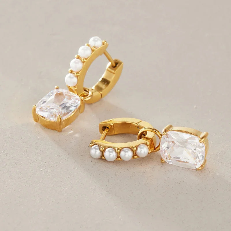antique pearl earrings