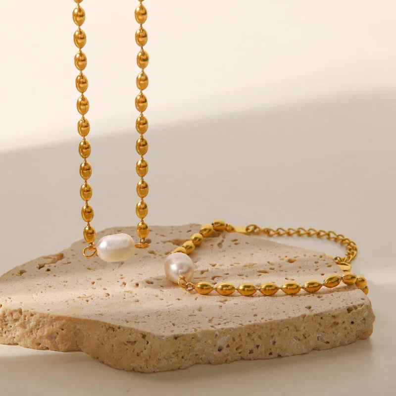 antique pearl necklace