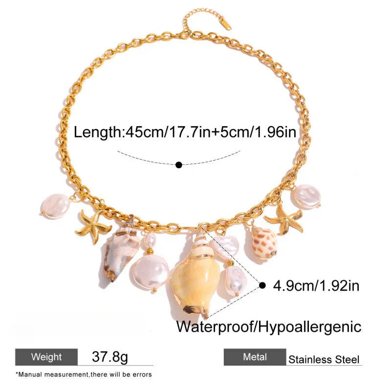 shell necklaces for women