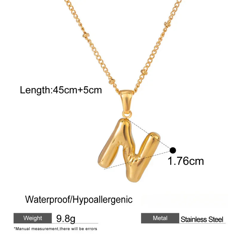 initial necklaces