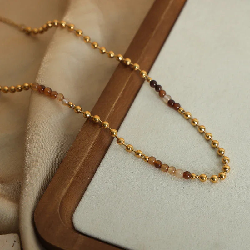 bead chain necklace