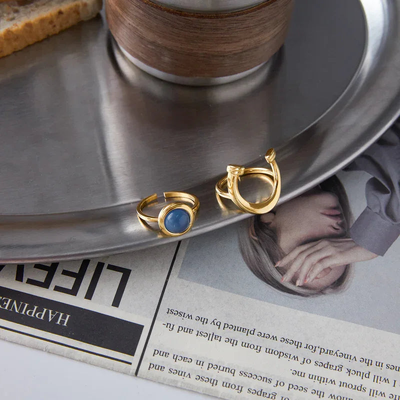 beautiful gold ring design for girls