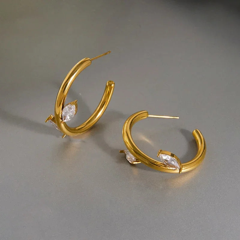 best cubic zirconia stud earrings