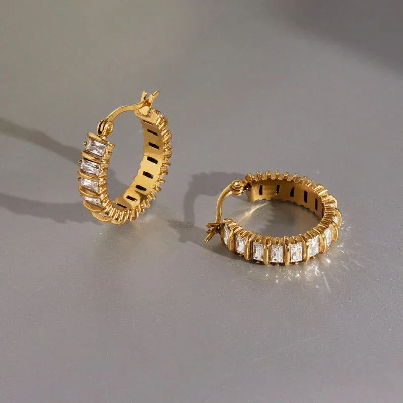 big hoop earrings