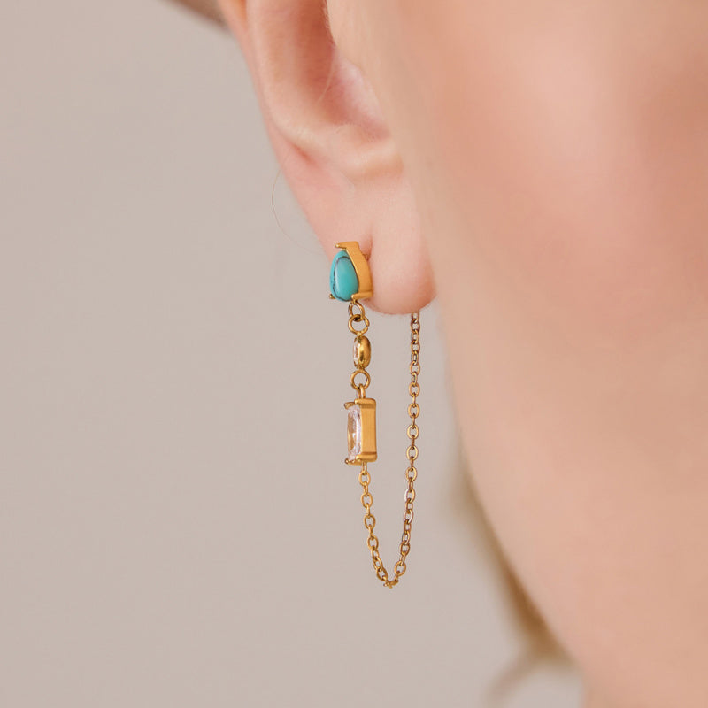 big stud earrings for women