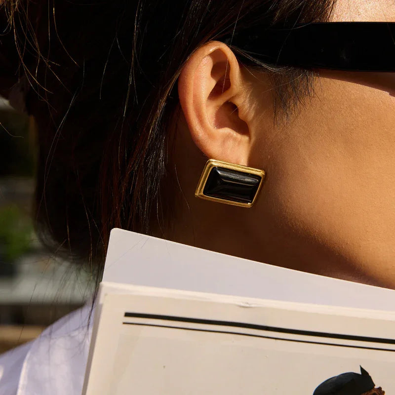 black earrings for womens