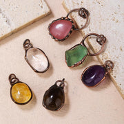 black gemstone jewelry
