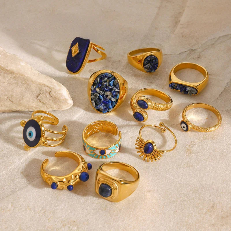 blue sapphire ring