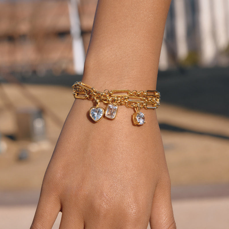 bracelet with cubic zirconia