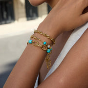 bracelet woman stainless steel chic