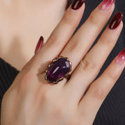 brown gemstone jewelry
