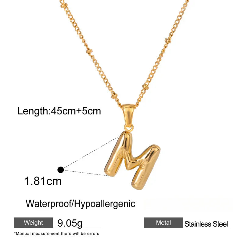 initial necklaces