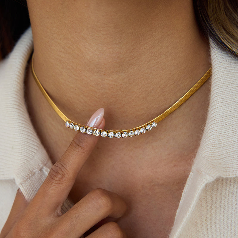 c z necklace
