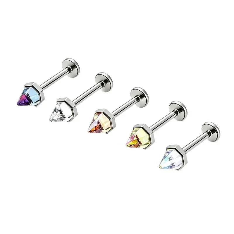 cartilage double hoop earrings