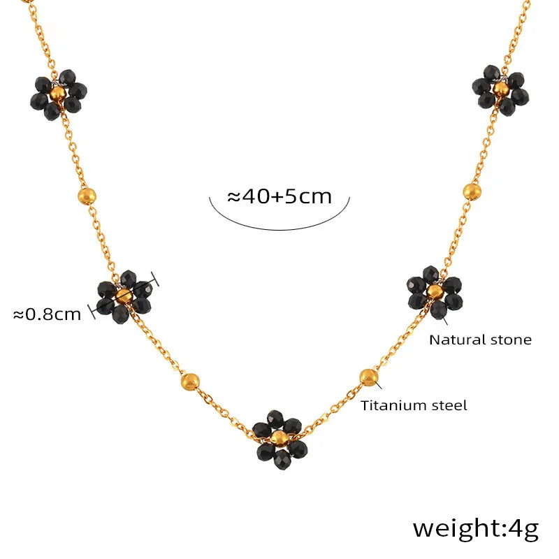 Flower Jewelry Set