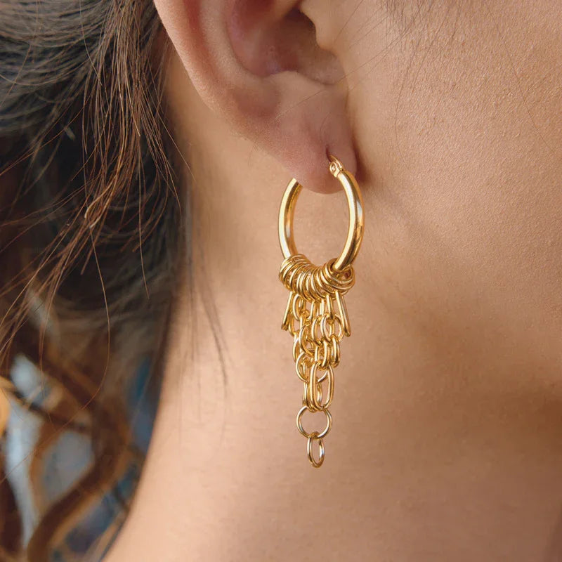 chain earrings for girls