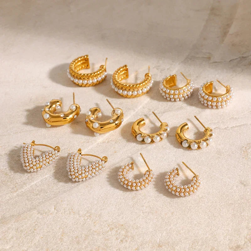 cheap pearl earrings