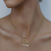 choker and chain necklace