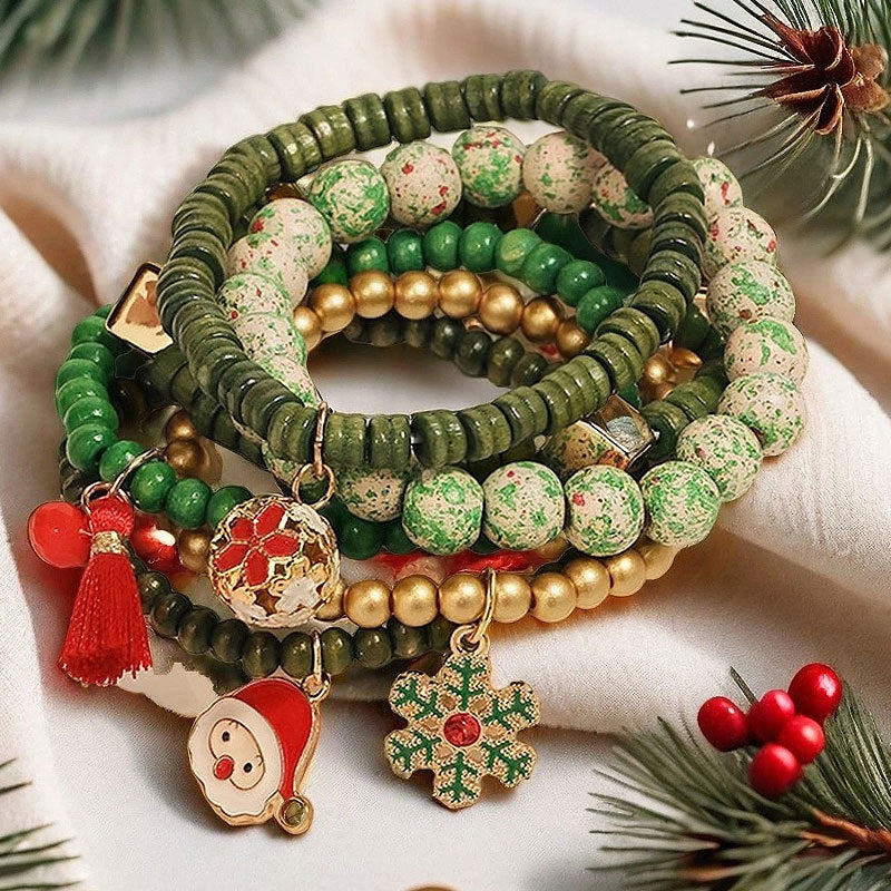 christmas charm bracelet