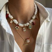 christmas statement necklace