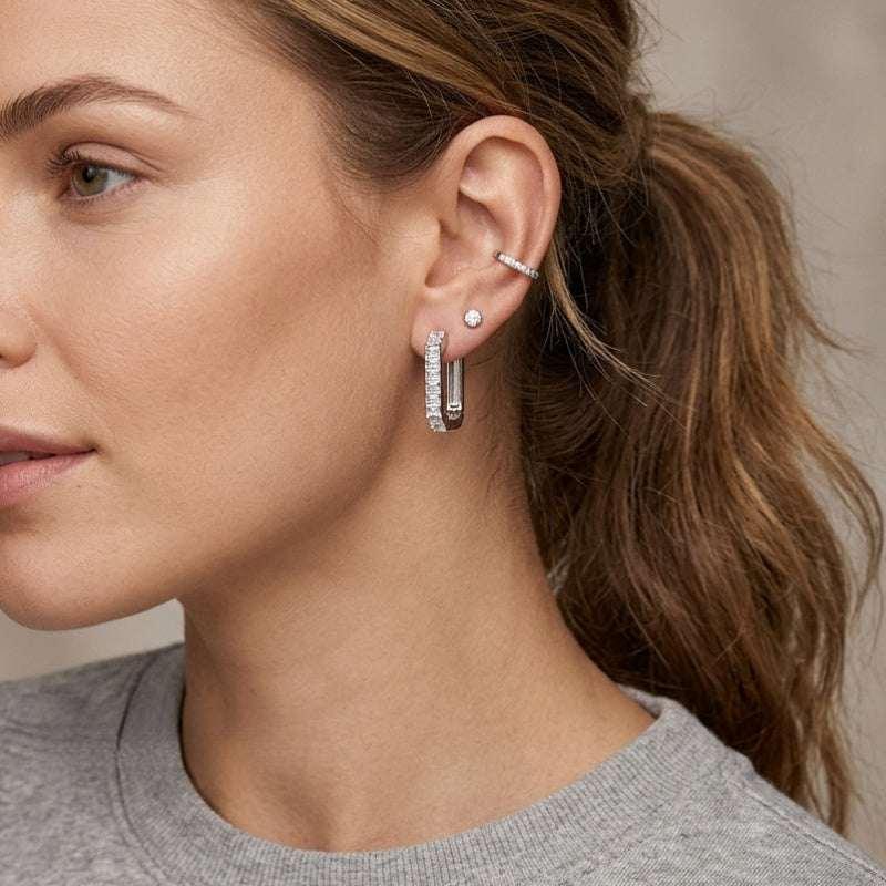 classic hoop earrings