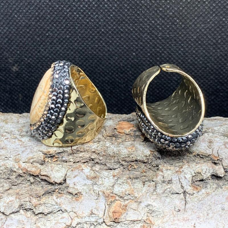 cluster ring vintage