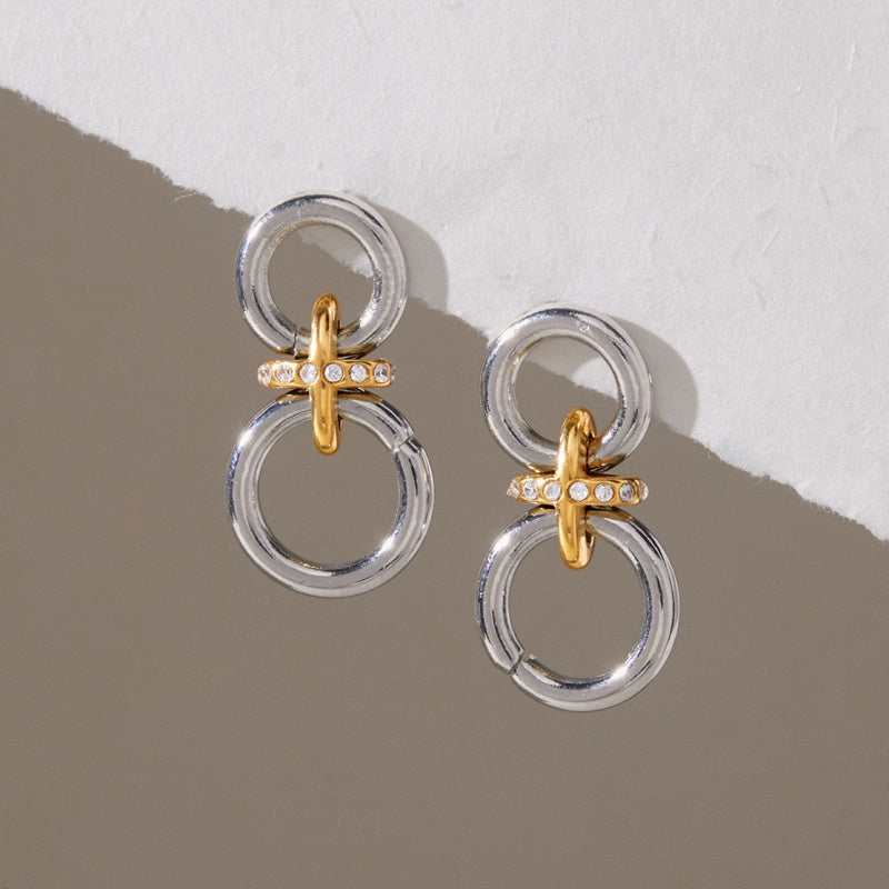 cross earrings