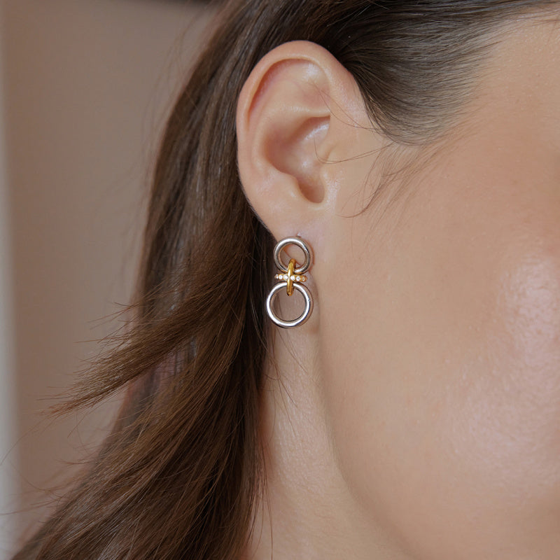cross earrings for women