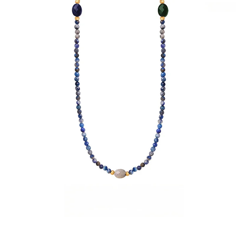 crystal beads necklace